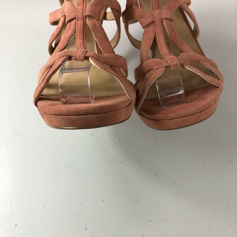 Michael Kors Heeled Crisscross Sandals Size 9.5 M - Picture 3 of 8